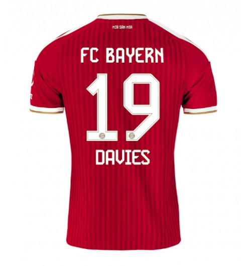 Bayern Munich Alphonso Davies #19 Domácí Dres 2026-27 Krátký Rukáv Bayern Munich Alphonso Davies #19 Domácí Dres 2026-27 Krátký Rukáv
